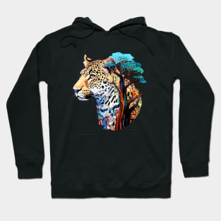 Panther Beast Animal World Predator Wild Nature Wilderness Hoodie